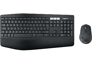 LOGITECH MK850 Performance vezeték nélküli billentyűzet és egér, UK Angol kiosztás, fekete (920-008224)