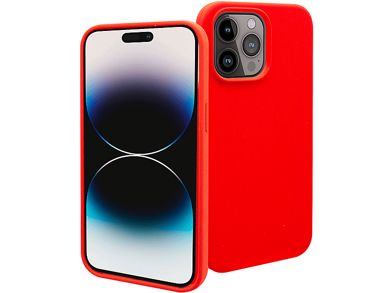 ISY Isc-0124, Cover per Iphone 14 PRO MAX,Rosso