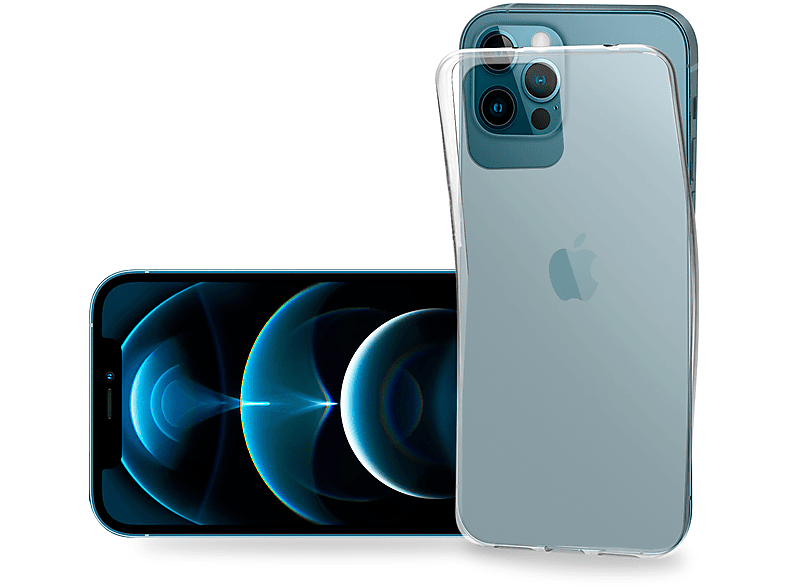 ISY Isc-0131 Cover per iPhone 12, 12 Pro., Trasparente