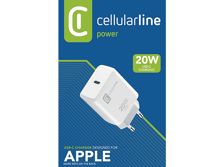 CELLULAR LINE Power delivery Ladegerät Apple, White