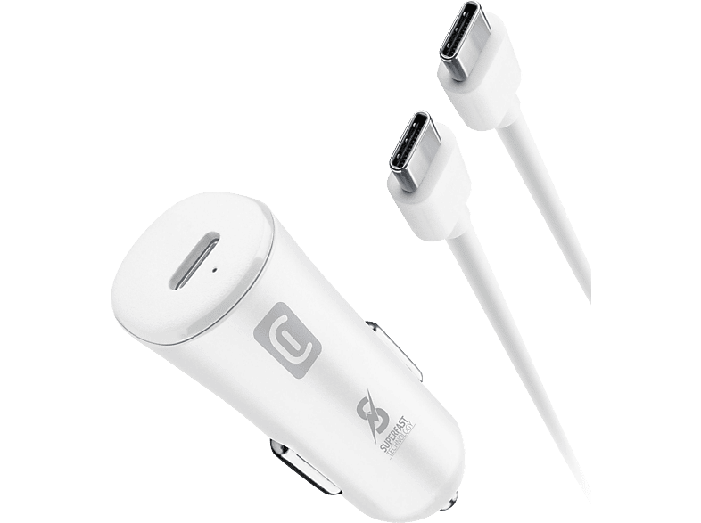CELLULAR LINE Car charger Ladegerät Samsung, White (20) | KFZ-Ladegeräte