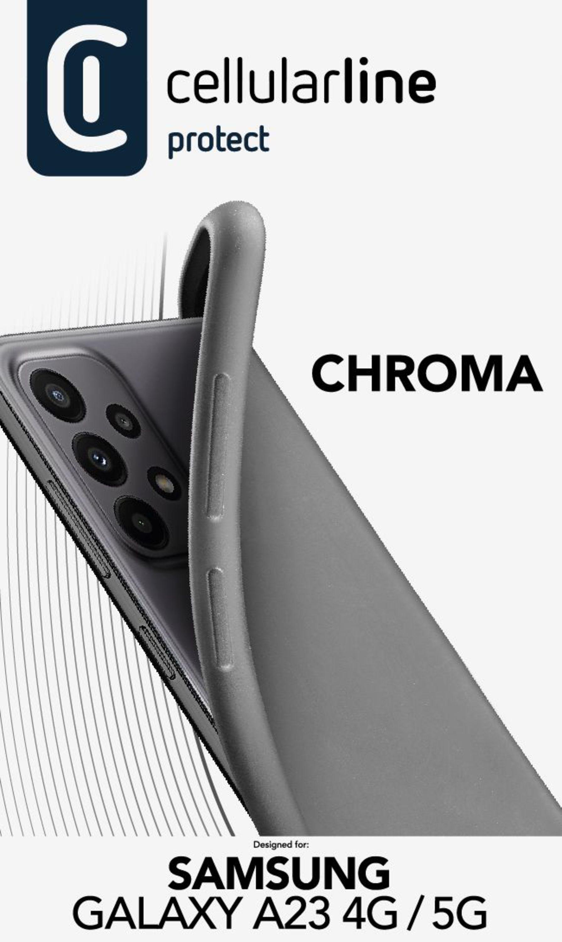 Samsung, LINE Black CELLULAR Chroma, 5G, 4G Backcover, Galaxy A23 /