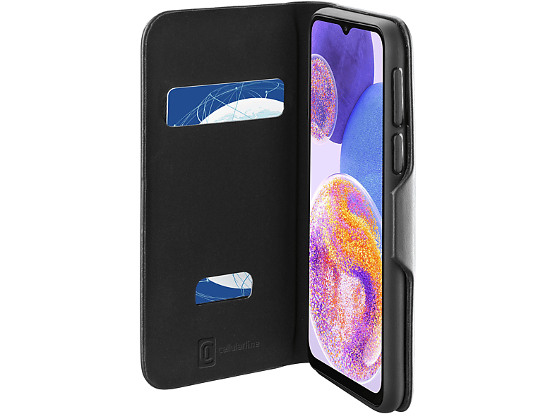 Thumbnail - CELLULAR LINE Book clutch, Bookcover, Samsung, Galaxy A23 4G / 5G, Black