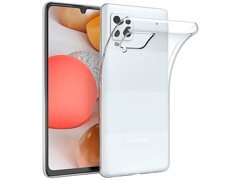 ISY ISC-0137 COVER per Samsung Galaxy A42, Trasparente