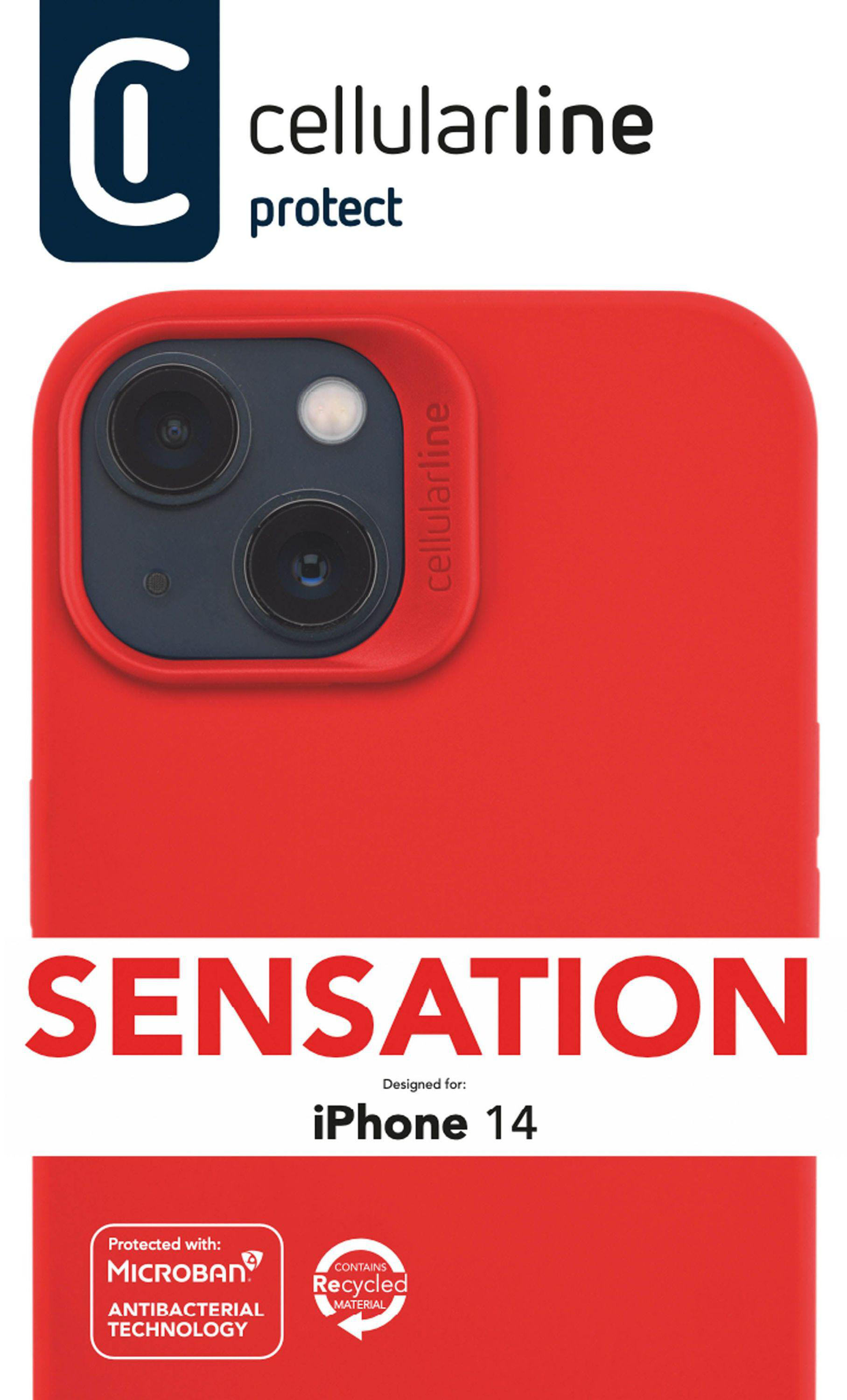 Backcover, Sensation, iPhone LINE Red 14, CELLULAR Apple,