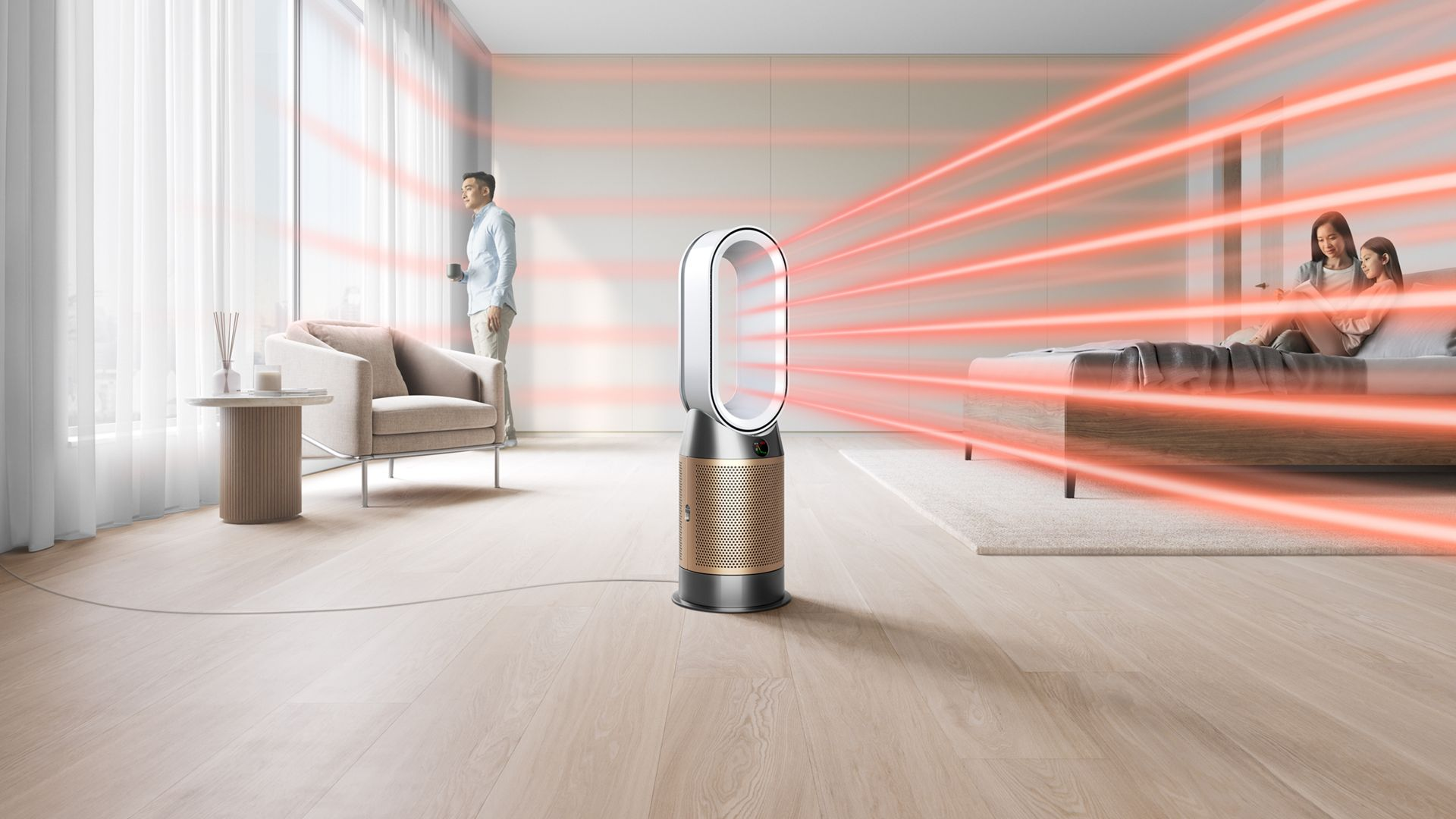 DYSON Purifier Hot+Cool Formaldehyde Hava Temizleme Cihazı Beyaz