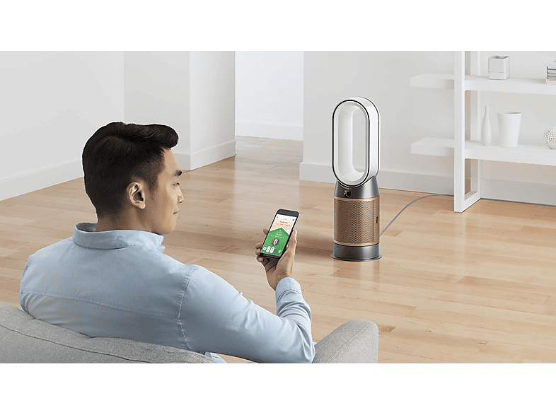 DYSON Purifier Hot+Cool Formaldehyde Hava Temizleme Cihazı Beyaz Altın_5