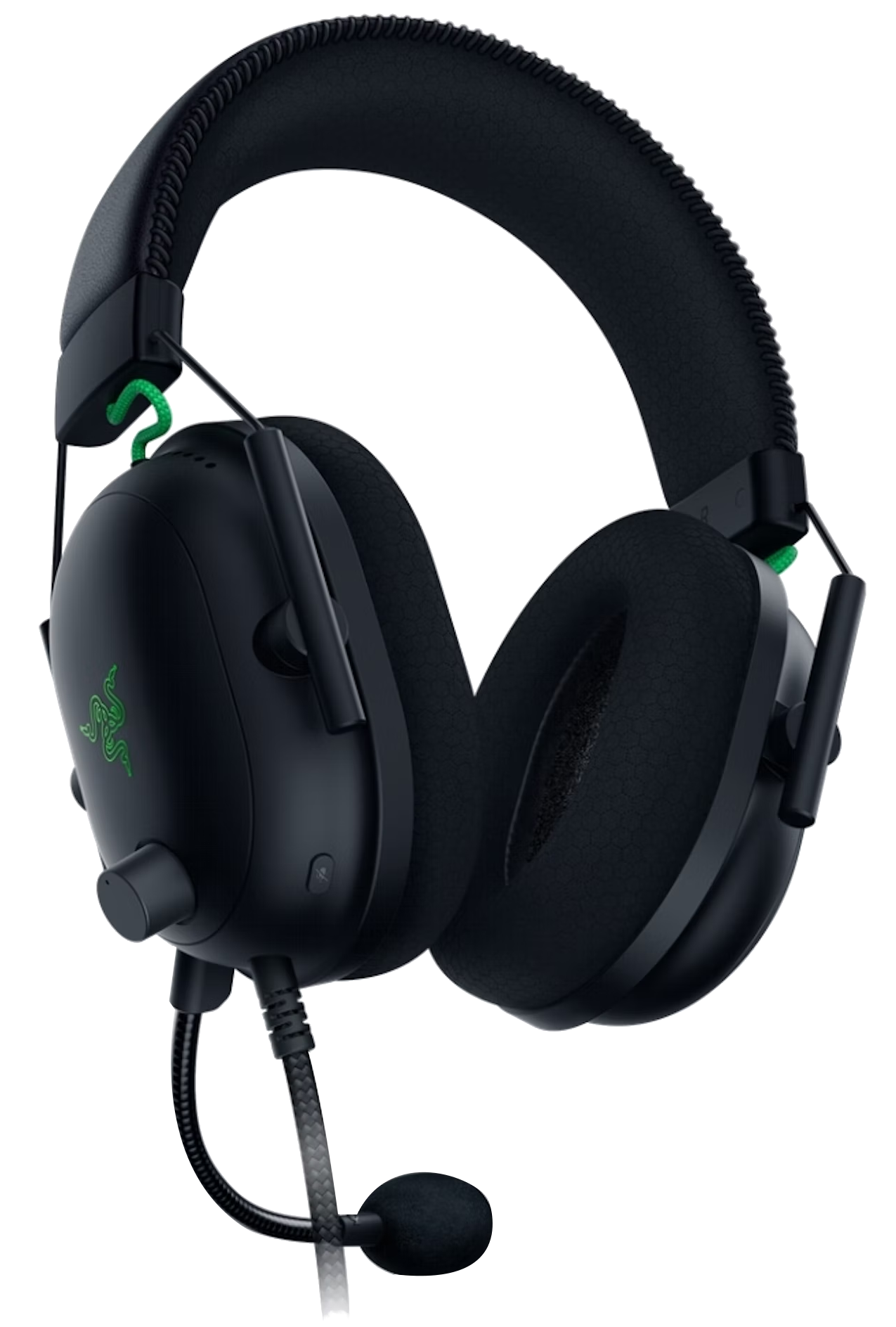 RAZER BlackShark V2 X vezetékes fejhallgató mikrofonnal, 3,5mm jack, fekete (RZ04-03240100-R3M1)