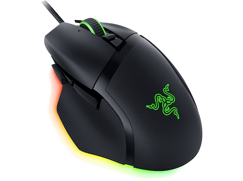 RAZER Basilisk V3 gaming optikai egér, RGB, fekete (RZ01-04000100-R3M1)