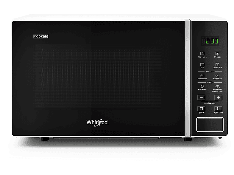 Whirlpool MWP 203 W Microonde + Grill, 700 W, 20 l