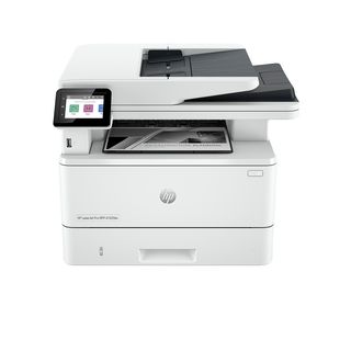 Impresora multifunción - HP LaserJet Pro 4102fdw, Fax, Bluetooth, Wi-Fi Direct, 40 ppm, Blanco