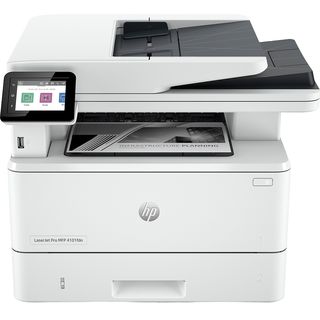 Impresora multifunción - HP LaserJet Pro 4102dw, 40 ppm, Bluetooth, Wi-Fi® Direct, HP Smart,  Blanco
