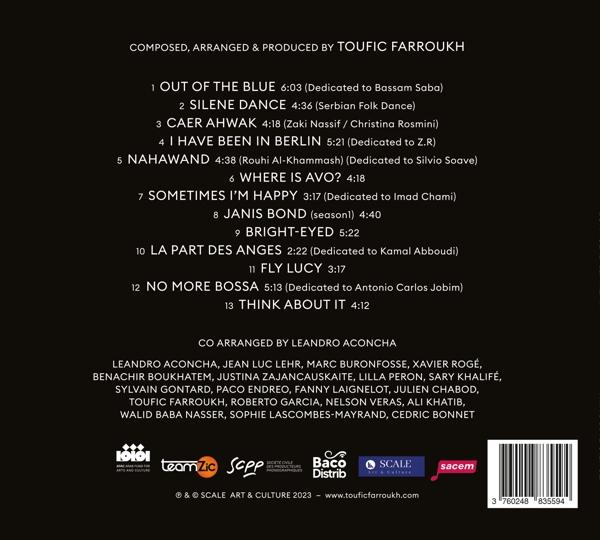 Toufic Farroukh - Untamed Elegance  - (CD)