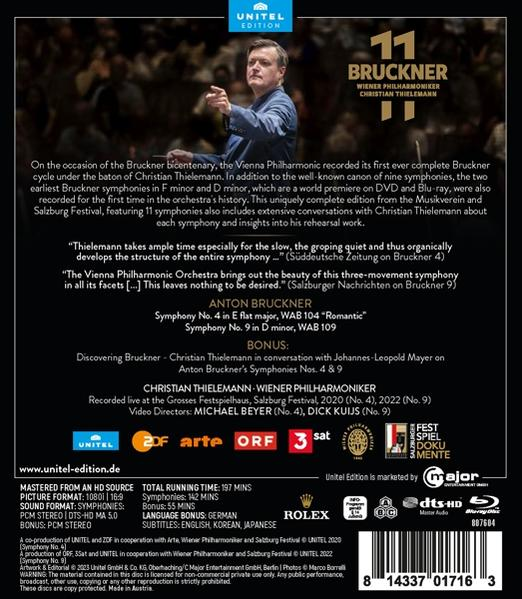 Christian Thielemann Wiener Philharmoniker - Bruckner 11,Vol.5  - (Blu-ray)