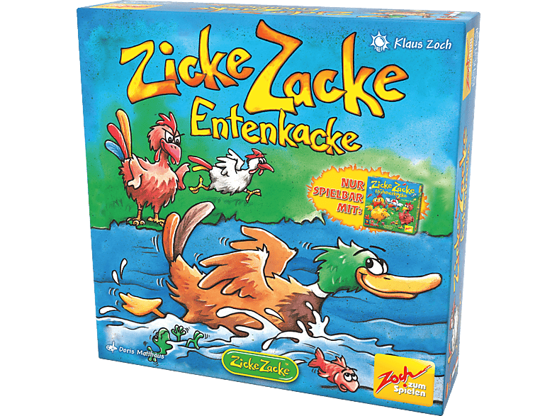 Thumbnail - ZOCH Zicke Zacke Entenkacke Kinderspiel Mehrfarbig