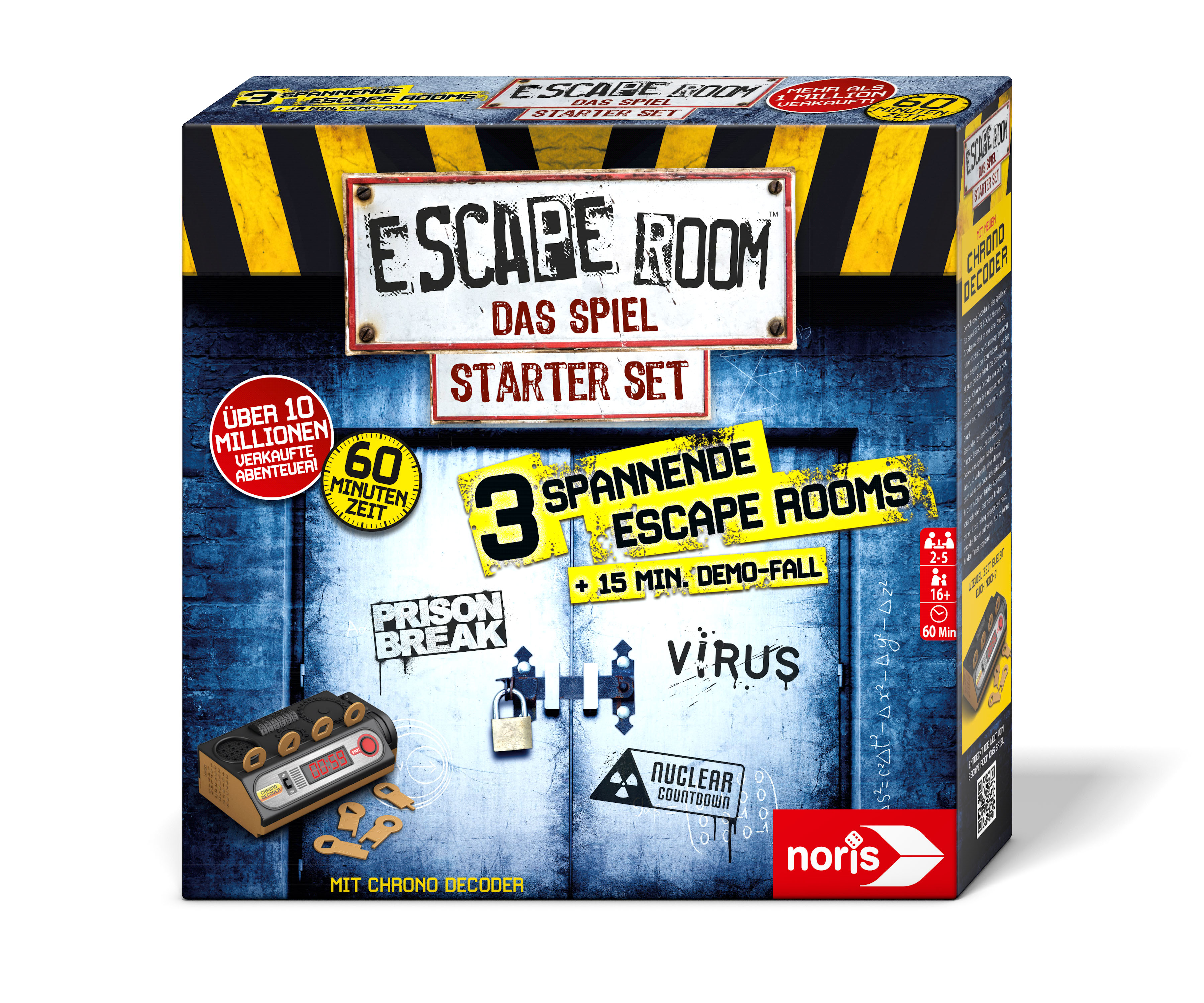 NORIS Escape Denkspiel Spiel Mehrfarbig Room Das
