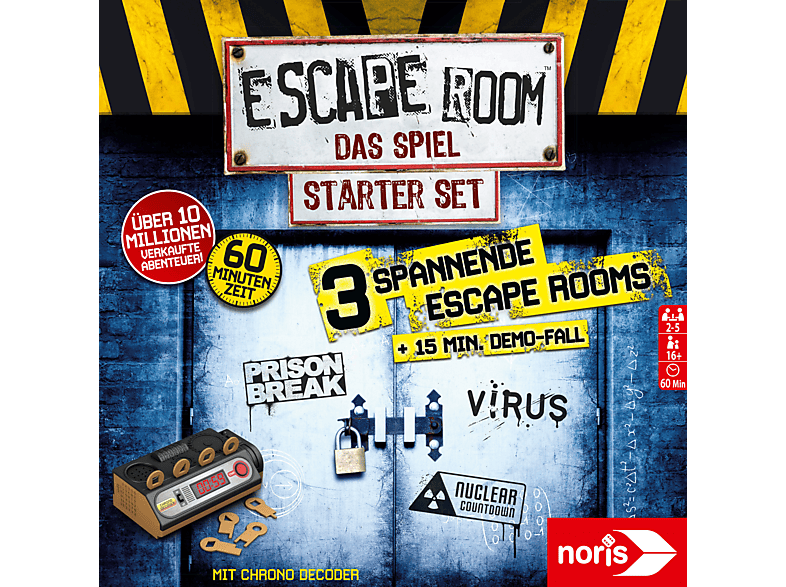 NORIS Escape Room Das Spiel Denkspiel Mehrfarbig Denkspiele
