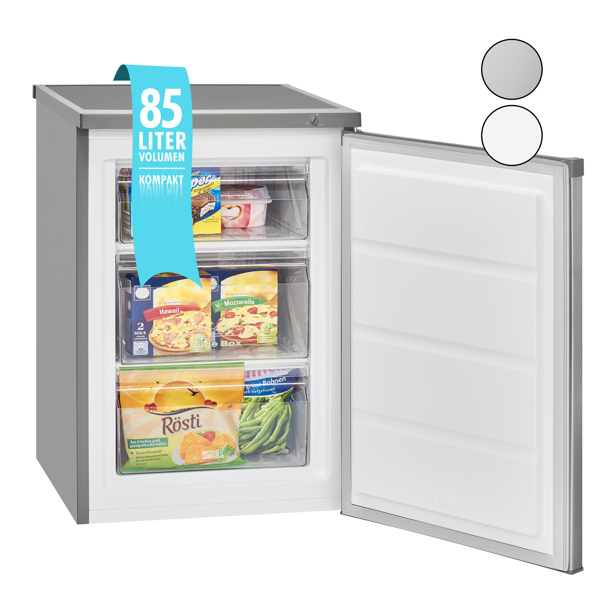 BOMANN GS 2186.1 Gefrierschrank (E, 85 l, 845 mm hoch)
