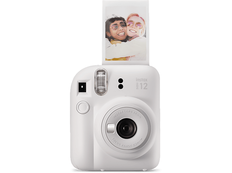 FUJIFILM INSTAX mini 12 Sofortbildkamera, Clay White Image