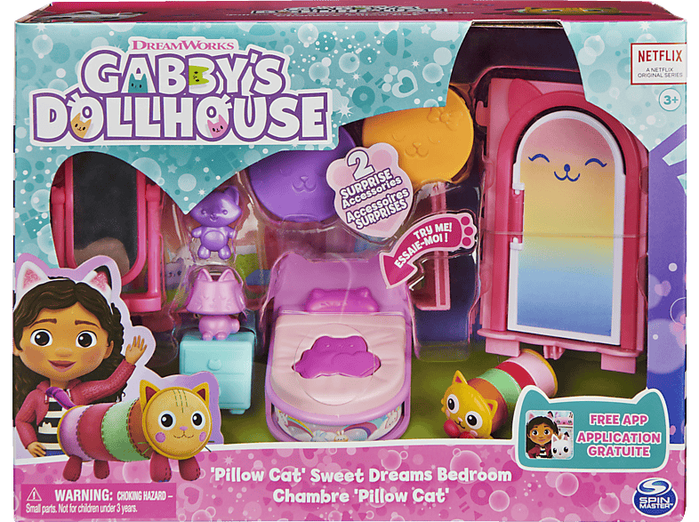 Gabby's Dollhouse 8” Gabby Girl Doll 36438