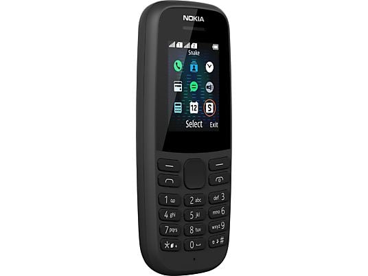 NOKIA 105 Neo - 4 MB Dual-sim Zwart