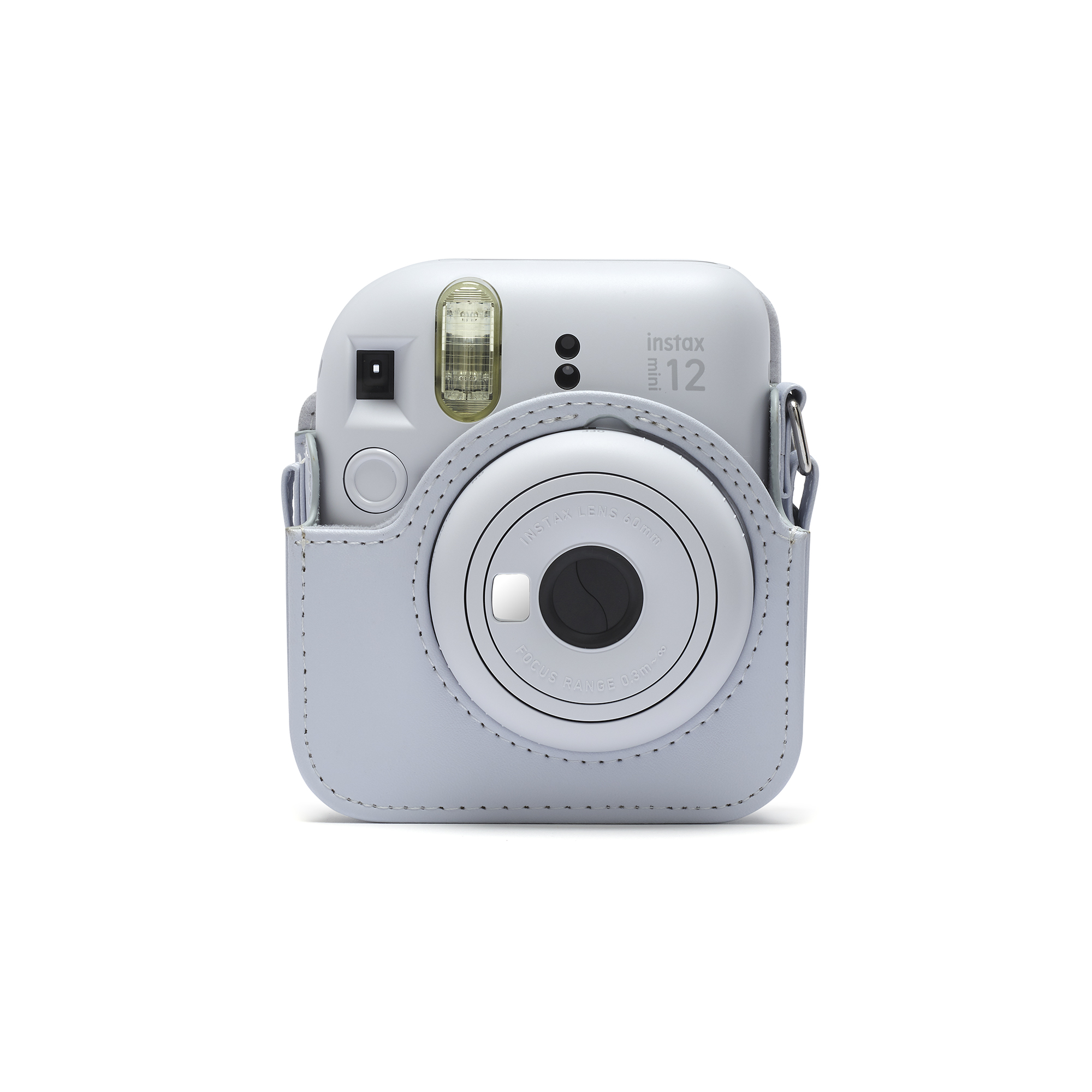 FUJIFILM INSTAX mini 12 White Kameratasche, Clay Case Camera