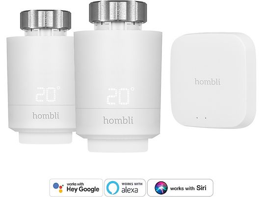 HOMBLI HBPP-0113 - Thermostat de radiateur (Blanc)