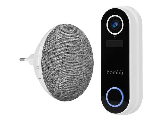 HOMBLI Smart Doorbell Pack - Türklingel-Set (Weiss)