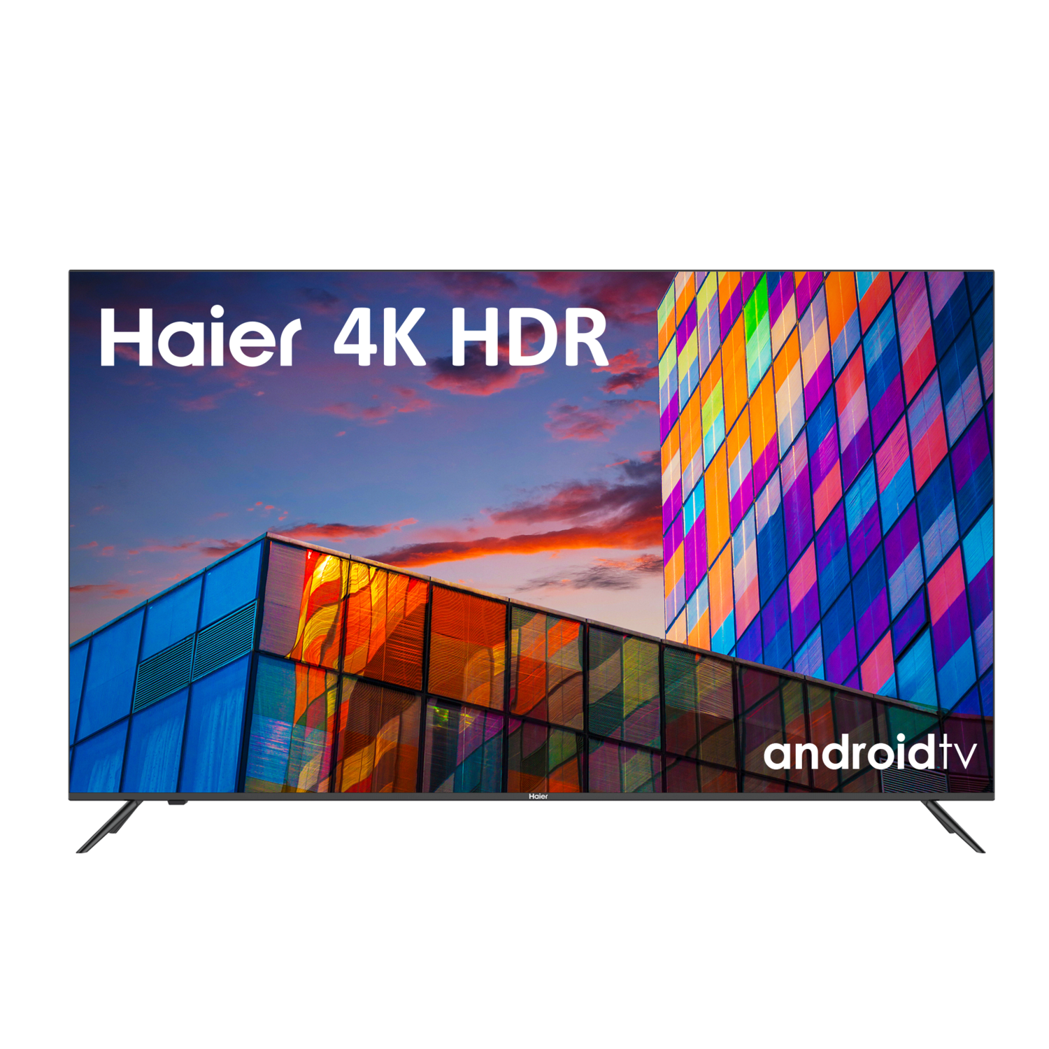 TV LED 43" - Haier K7 Series H43K702UG, Smart TV (Android TV 11), HDR 4K, Direct LED, Dolby Audio, Smart remote control, Dbx-tv®, Negro