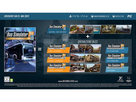 Bus Simulator 21 Next Stop: Gold Edition - PlayStation 4 - Deutsch