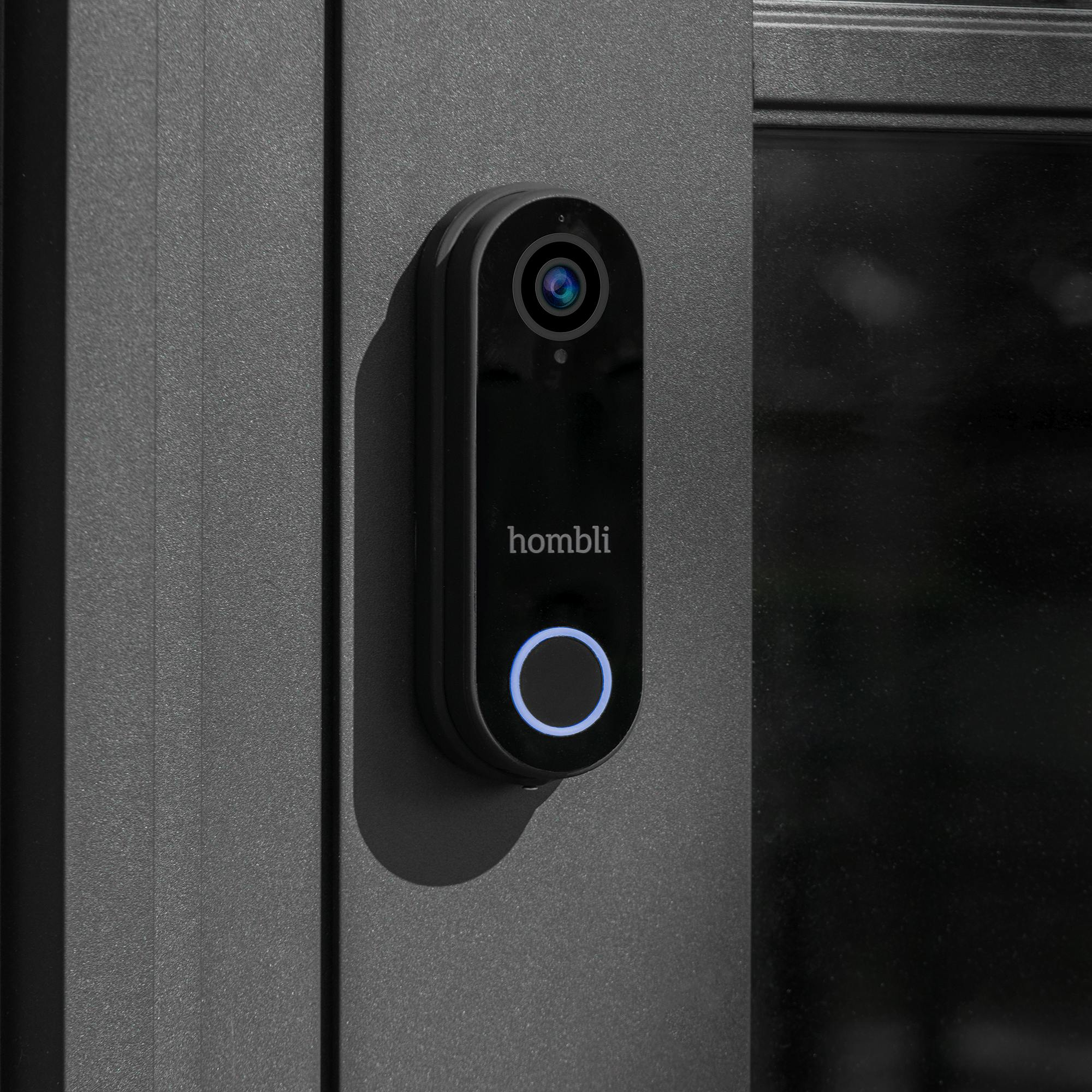 HOMBLI Smart Doorbell Pack - Türklingel-Set (Schwarz)