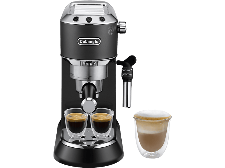 Máquina de espresso de 15 bares, DeLonghi Dedica, Acero inoxidable