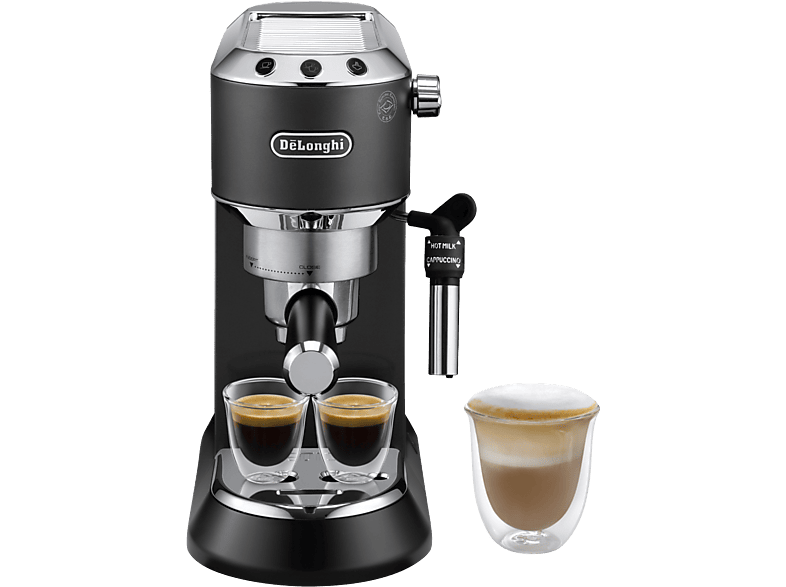 Cafetera express Delonghi DEDICA STYLE EC685, Inox, 1 L en