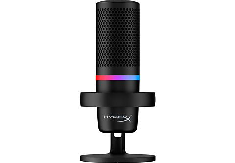 HYPERX Microphone Streaming gamer Duocast RGB Noir (4P5E2AA)