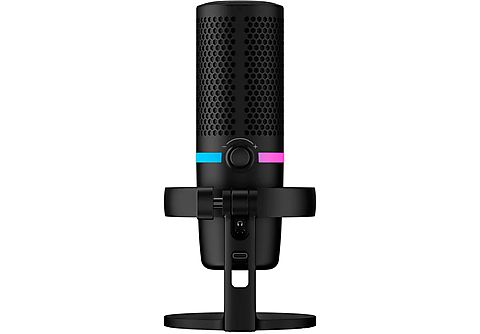 HYPERX Microphone Streaming gamer Duocast RGB Noir (4P5E2AA)