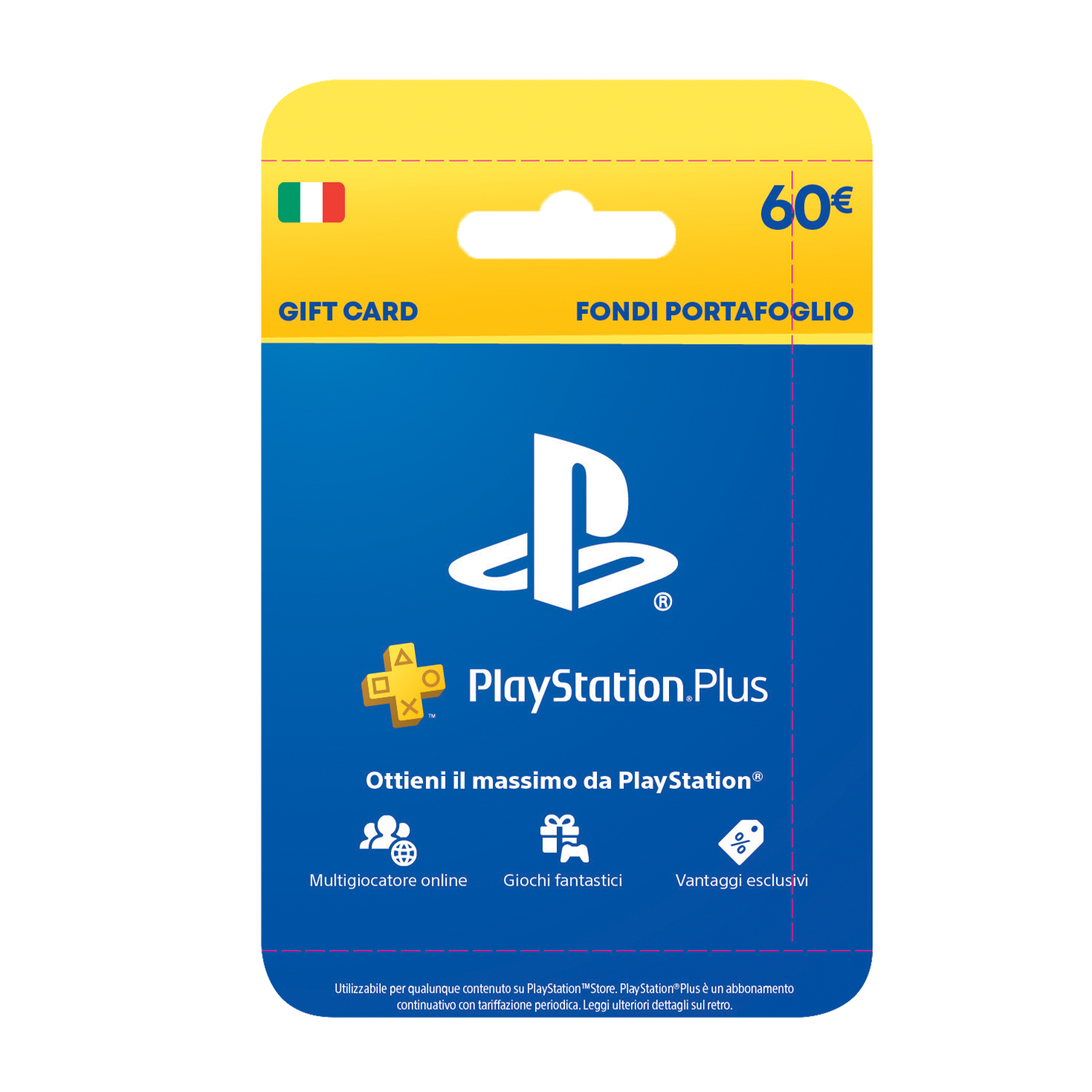 Card Prepagata Sony PlayStation Live Card 60