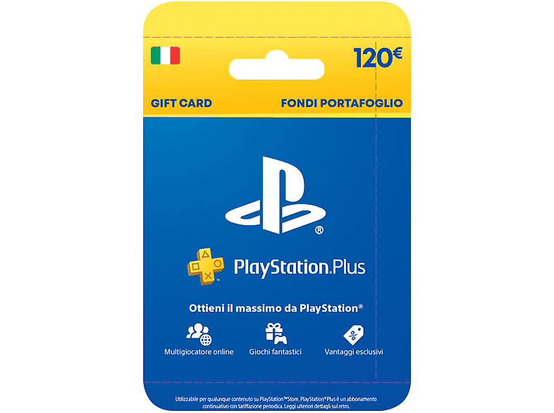 Card Prepagata Sony PlayStation Live Card 120