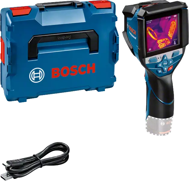 BOSCH GTC 600 C hőkamera akkuval és töltővel, 12V (1x2.0Ah) L-Boxx-ban (0601083500)
