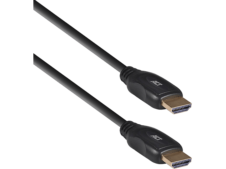 ACT HDMI összekötő kábel, 2.0, 1,5 méter, fekete (AC3800)