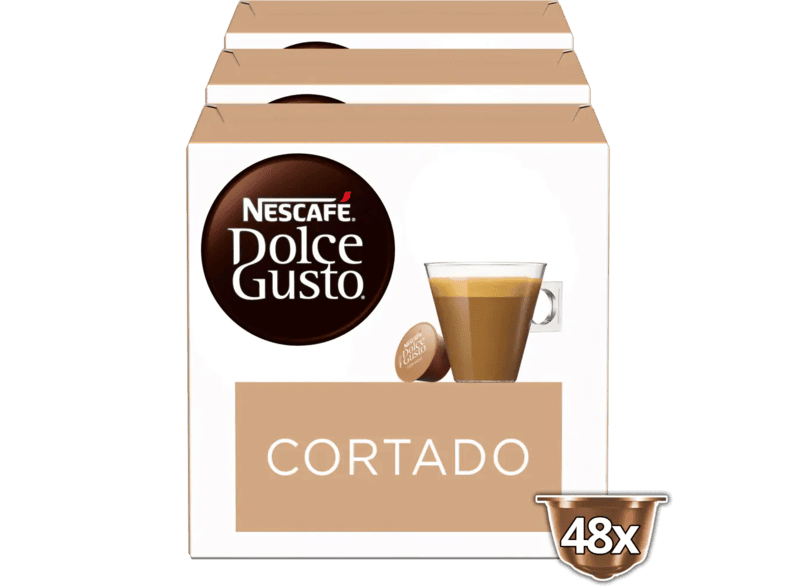 NESCAFE DOLCE GUSTO Cortado tripack kave kapszula 3x100 8 g MediaMarkt online vasarlas