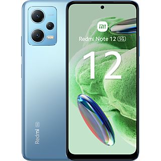 Móvil - Xiaomi Redmi Note 12 5G, Azul, 128 GB, 6 GB RAM, 6.67" AMOLED FHD+ 120Hz, Qualcomm Snapdragon® 4 Gen 1 - 2,2 Ghz, 5000 mAh, Android