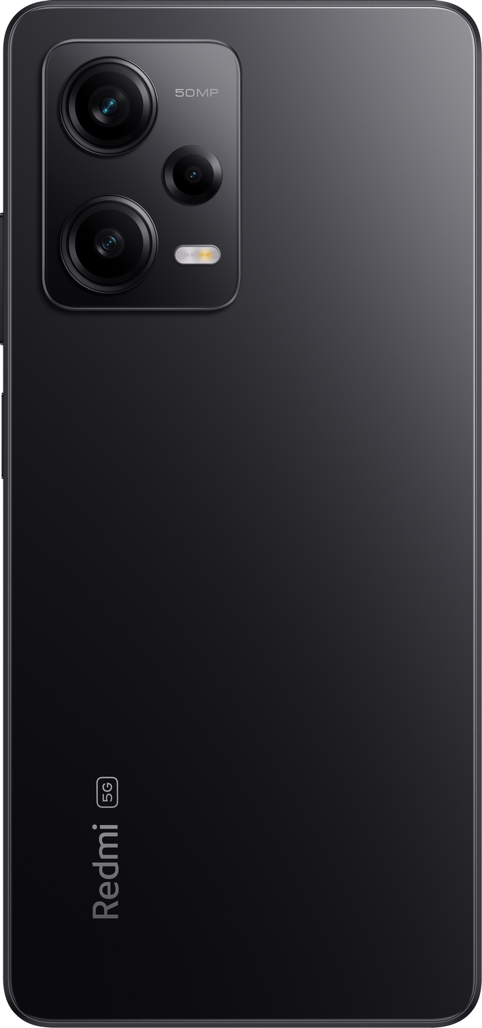 Móvil - Xiaomi Redmi Note 12 Pro 5G, Negro, 256 GB, 8 GB RAM, 6.67" AMOLED FHD+ 120Hz, MediaTek Dimensity 1080 2,6 Ghz, 5000 mAh, Android