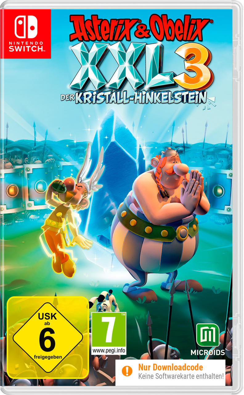 & - Obelix Der XXL3: Switch] Kristall-Hinkelstein [Nintendo Asterix