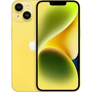 Apple iPhone 14, Amarillo, 128 GB, 5G, 6.1" OLED Super Retina XDR, Chip A15 Bionic, iOS