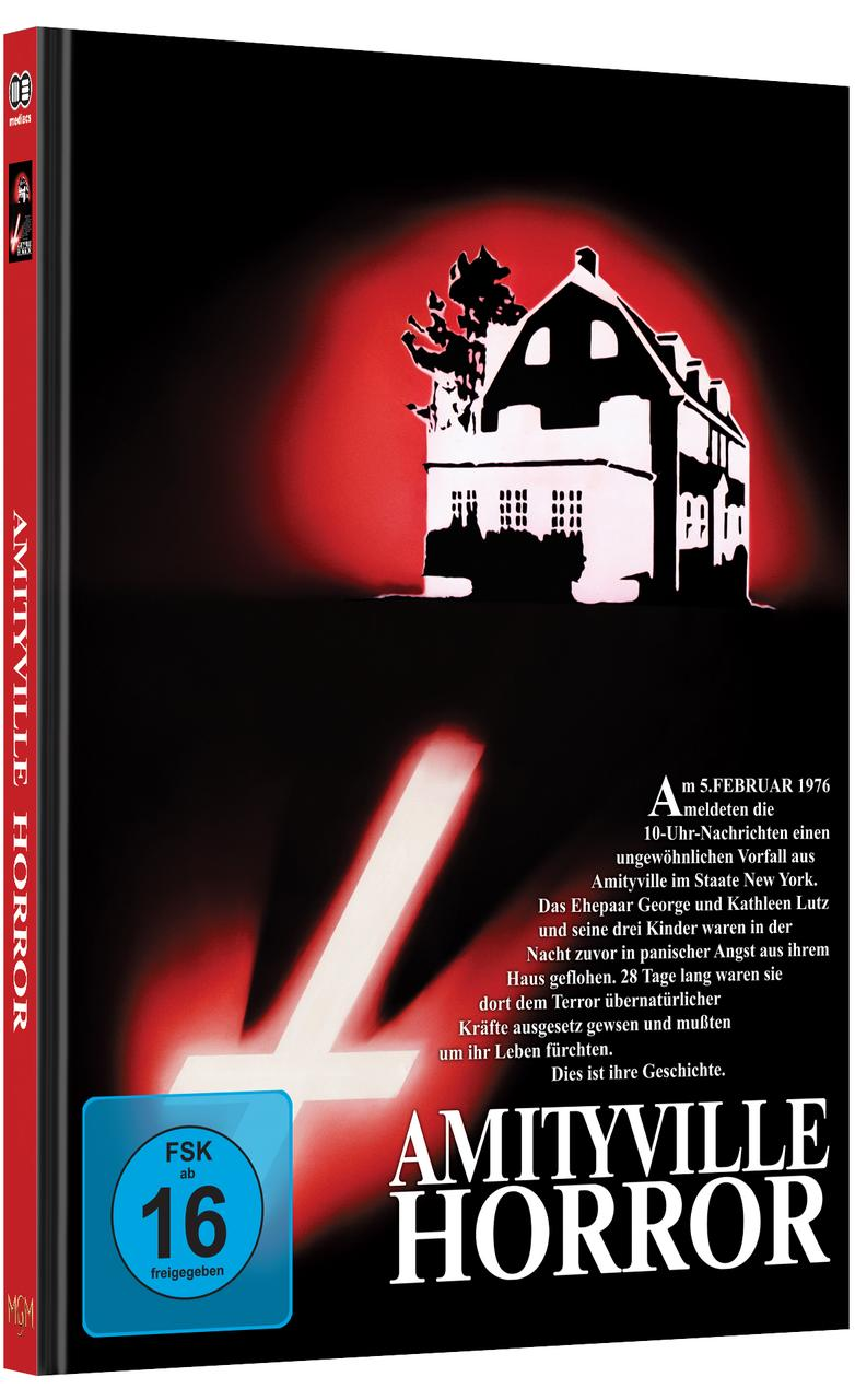 B Horror DVD Blu-ray Cover Amityville + Limitiertes Mediabook