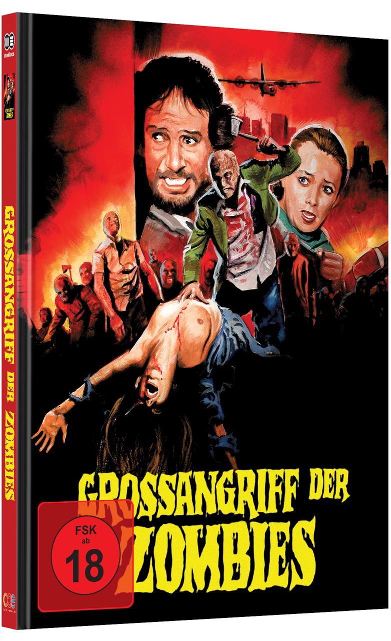 Großangriff der Zombies Limitiertes Mediabook Blu-ray Cover A DVD 