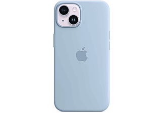 APPLE Custodia MagSafe in silicone per iPhone 14 - Blu cielo