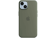 APPLE Custodia MagSafe in silicone per iPhone 14 - Oliva