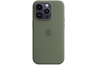 APPLE Custodia MagSafe in silicone per iPhone 14 Pro - Oliva