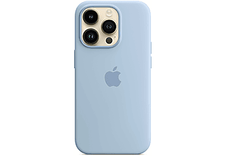 APPLE Custodia MagSafe in silicone per iPhone 14 Pro - Blu cielo